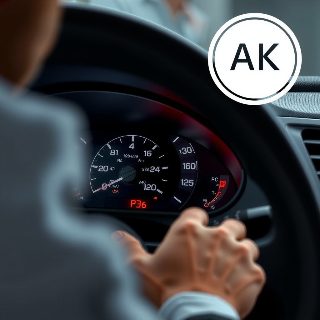 Panel de instrumentos de vehículo con odómetro digital visible mientras un inspector profesional compara las lecturas con registros históricos de mantenimiento y documentación de servicio para detectar posibles inconsistencias en el kilometraje